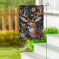Evergreen Forever Blooming Deer Suede Garden Flag - image 2