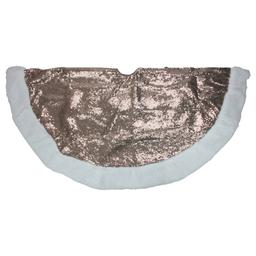 Northlight 47in. Paillette Sequins Round Christmas Tree Skirt