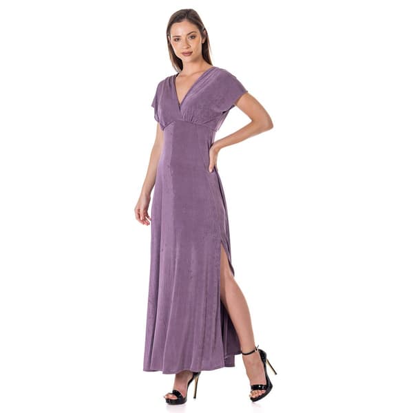 Womens 24/7 Comfort Apparel Side Slit Empire Waist - image 