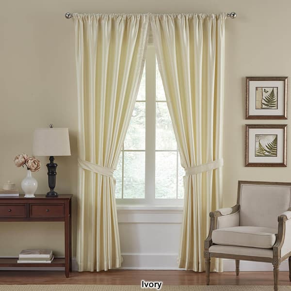 Elrene Versailles Solid Curtain Panel