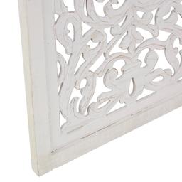 9th & Pike® Farmhouse White Wooden Room Divider Screen