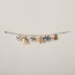 Napier Silver-Tone & Multi Safari Charm Bracelet - image 1