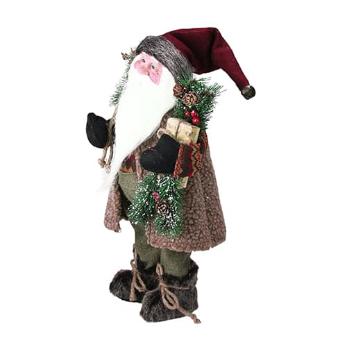 Northlight Seasonal 16in. Country Rustic Standing Santa