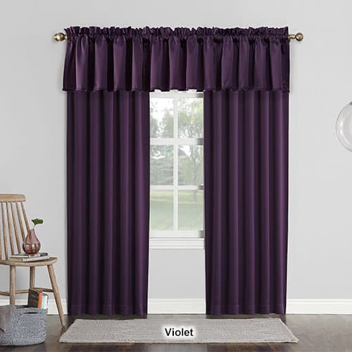 Madison Room Darkening Rod Pocket Curtain Panel