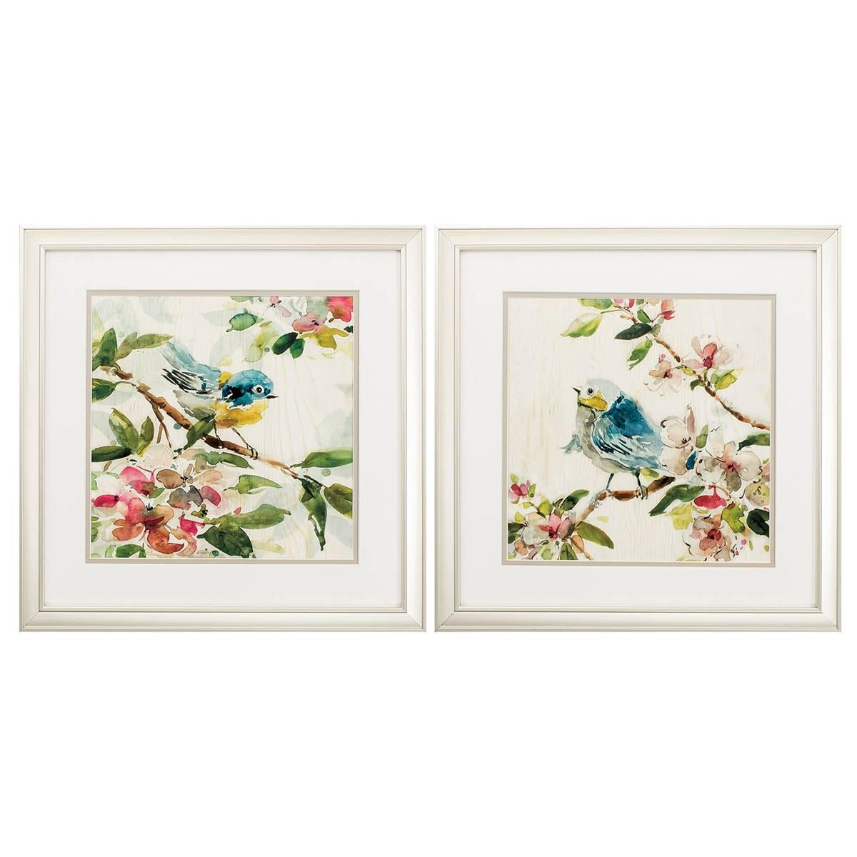 Paragon Birds And Blossoms Wall Decor Set Of 2