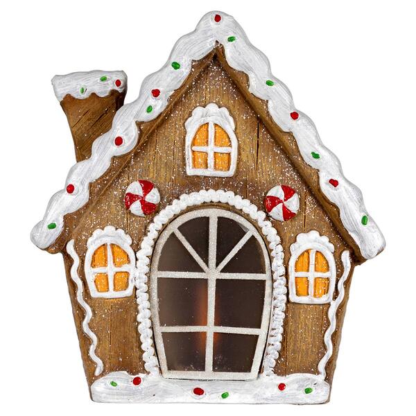 Northlight Seasonal 12.5in. LED Gingerbread Christmas House - image 