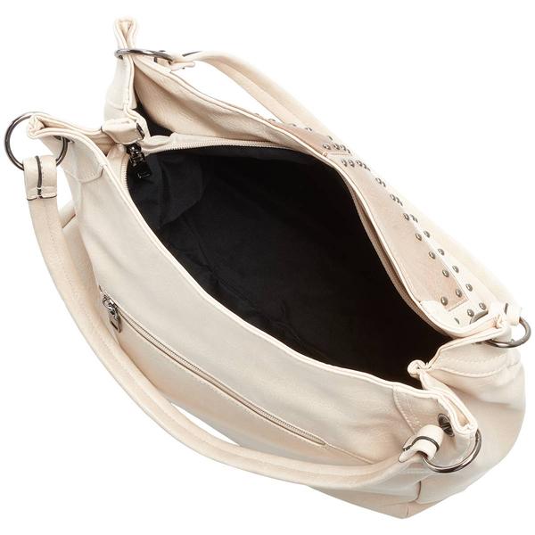 Sam & Hadley Patchwork Hobo - Bone