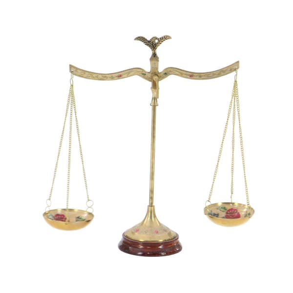 9th & Pike&#174; Gold Brass Traditional Scale