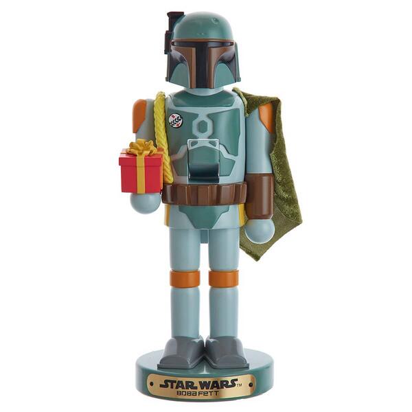 Kurt S. Adler 10in. Star Wars&#40;tm&#41; Boba Fett Nutcracker - image 