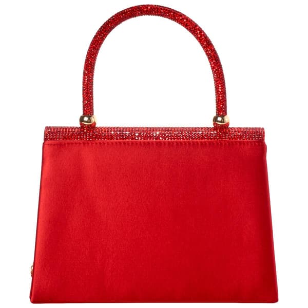 D''Margeaux Evening Clutch with Handle - Red