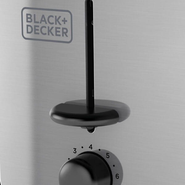 Black & Decker Stainless Steel 2 Slice Toaster