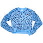 Girls (7-16) Champion(R) Fleece Lined Leopard Crew Sweatshirt - image 1