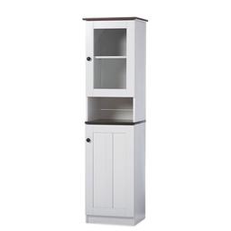 Baxton Studio Lauren Buffet & Hutch Kitchen Cabinet