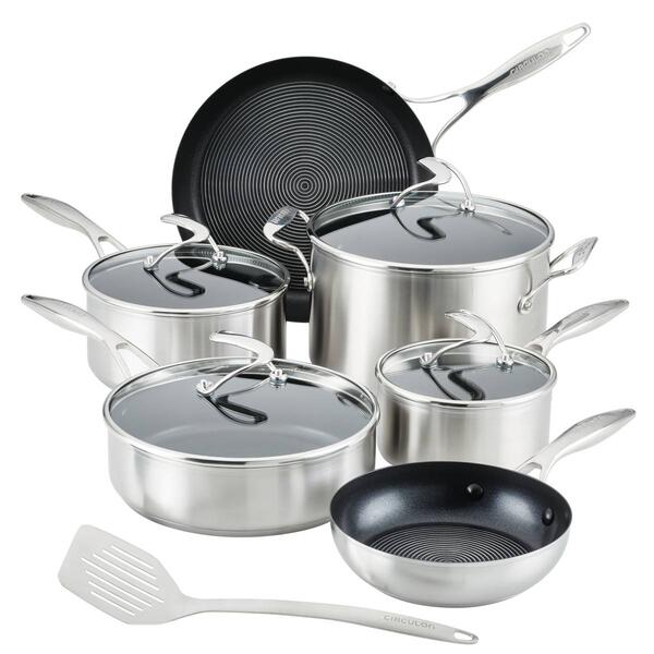Circulon&#40;R&#41; 11pc. Stainless Steel Cookware Set - image 