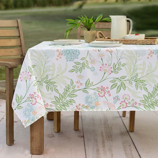 Kyrah Textured Print Tablecloth - image 