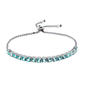 Gemstones Classics&#40;tm&#41; 4ctw. Genuine Topaz Sterling Bracelet - image 1
