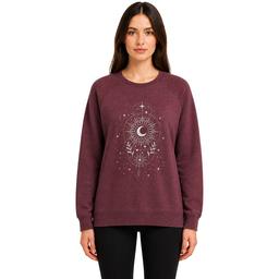 Womens Angels Forever Young Long Sleeve Celestial Sweatshirt