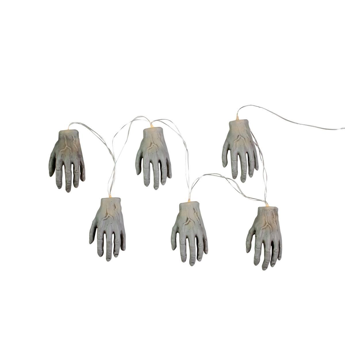 Northlight Seasonal Skeleton Hands Halloween Light - Set of...