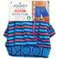 Mens Jockey® Hanging Striped Boxer Briefs - Orange/Light Blue - image 2