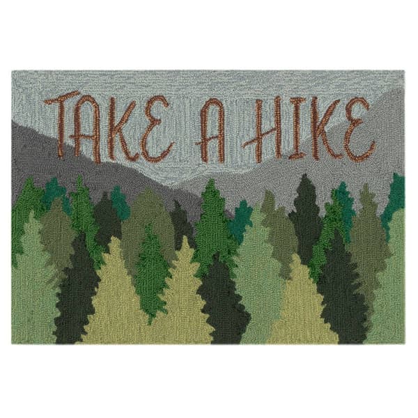 Liora Manne(tm) Frontporch Take A Hike Indoor/Outdoor Accent Rug - image 