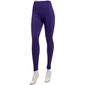 Womens Runway Ready High Waist Solid Fleece Lined Leggings - image 1