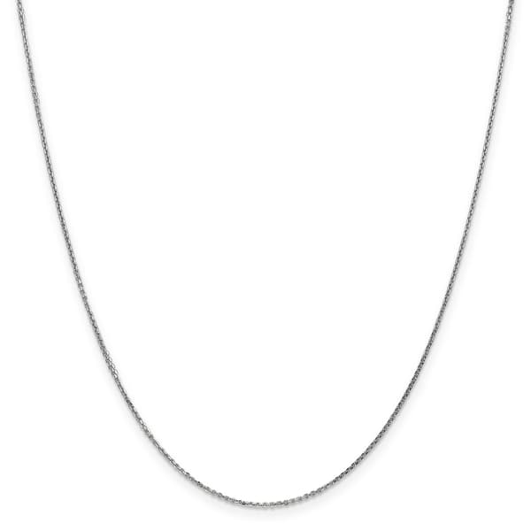 Gold Classics(tm)10kt. 0.95mm 24in Diamond Cut Chain Necklace - image 