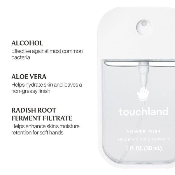 Touchland Beach Coco Power Mist Hydrating Hand Sanitizer