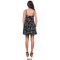 Juniors Love Tree Crepon Floral V-Neck Tiered Mini Sun Dress - image 2