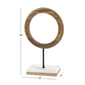 9th & Pike&#174; Brown Mango Wood Circular Sculpture - image 5