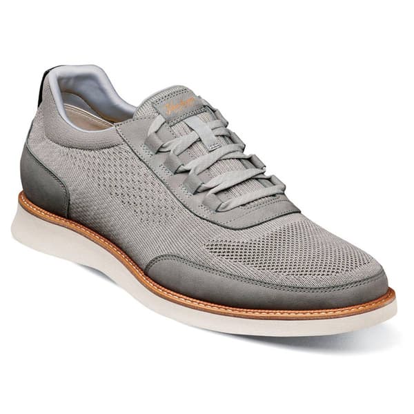 Mens Florsheim Launch Knit Elastic Lace Slip On Fashion Sneakers - image 