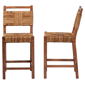 bali & pari Chabela Seagrass Counter Stool - Set of 2 - image 3