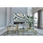 Coaster Adri Eastbrook Matte Brass Metal Frame Coffee Table - image 2
