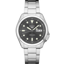 Mens Seiko 5 Sports 40mm Stainless Steel Watch - SRPE51