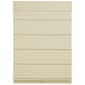 5in. Textured Fabric Roman Cordless Shades - Tan - image 2