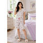 Petite Karen Neuburger Short Sleeve Teatime Bermuda Pajama Set - image 1