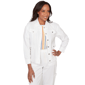 Womens Alfred Dunner Out Of The Blue Button Front Denim Jacket - image 1