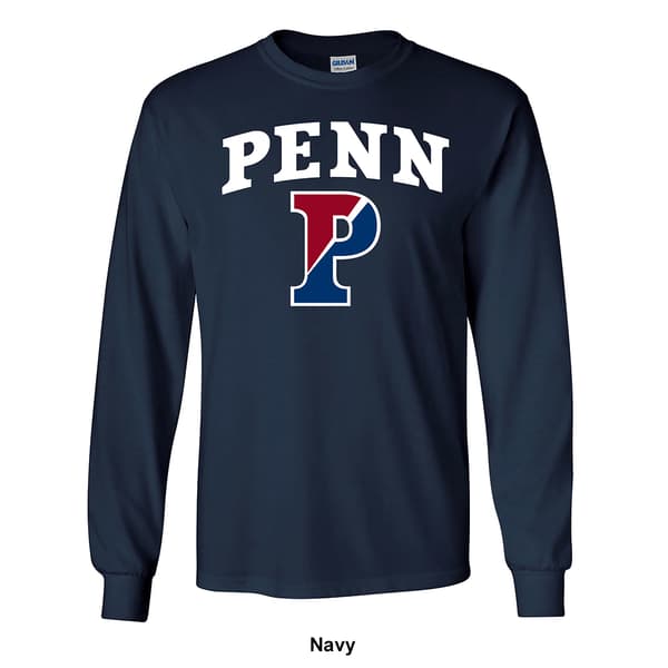 Mens University of Penn Pride Mascot Long Sleeve Tee