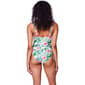 Womens Nicole Miller Studio Blush Bloom One Piece Swimsuit - image 2