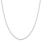 Gold Classics&#40;tm&#41;10kt. White Gold 0.90mm 20in. Chain Necklace - image 1