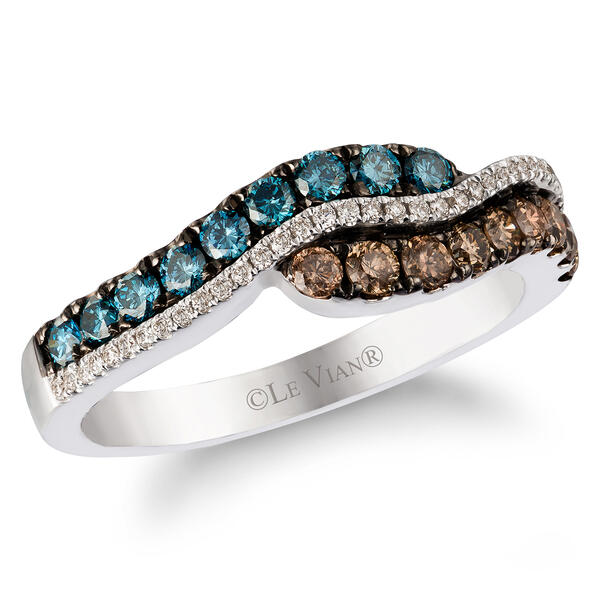 Le Vian&#40;R&#41; Exotics&#40;R&#41; 14kt. Vanilla Gold&#40;R&#41; & Diamond Ring - image 