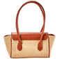 London Fog Harley Mini Straw Satchel - image 4
