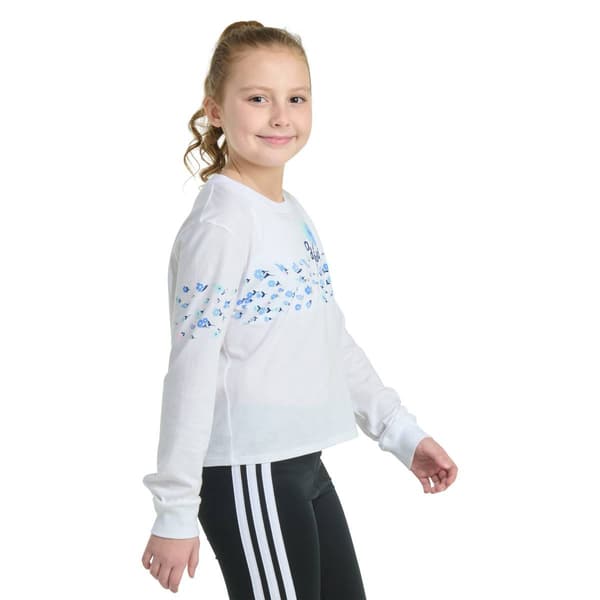 Girls &#40;7-16&#41; adidas&#174; Long Sleeve Regular Fit Tee
