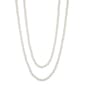 You''re Invited Silver-Tone White Pearl 60 Necklace - image 1