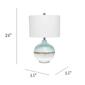 Lalia Home Organix Bayside Horizon Table Lamp w/Fabric Shade - image 4