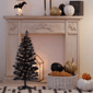 Northlight 3ft. Pre-Lit Artificial Black Tinsel Halloween Tree - image 2