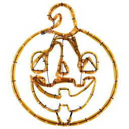 Northlight Seasonal 18in. Jack-O-Lantern LED Window Silhouette
