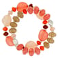 Ashley Cooper(tm) 2 Row Coral Beaded Bracelet on Cord - image 1