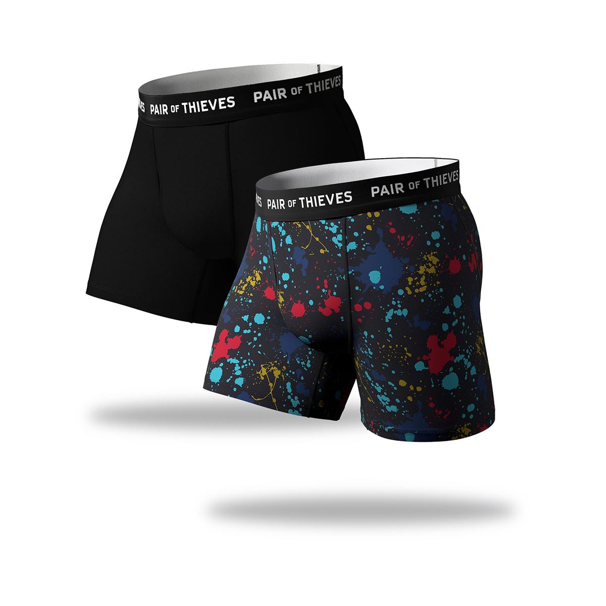 Mens Pair Of Thieves 2pk. Fashion Boxer Briefs