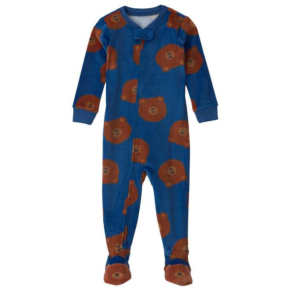 Baby Girl (12-24M) Carter''s® Bears DreamPlush Footed Pajamas