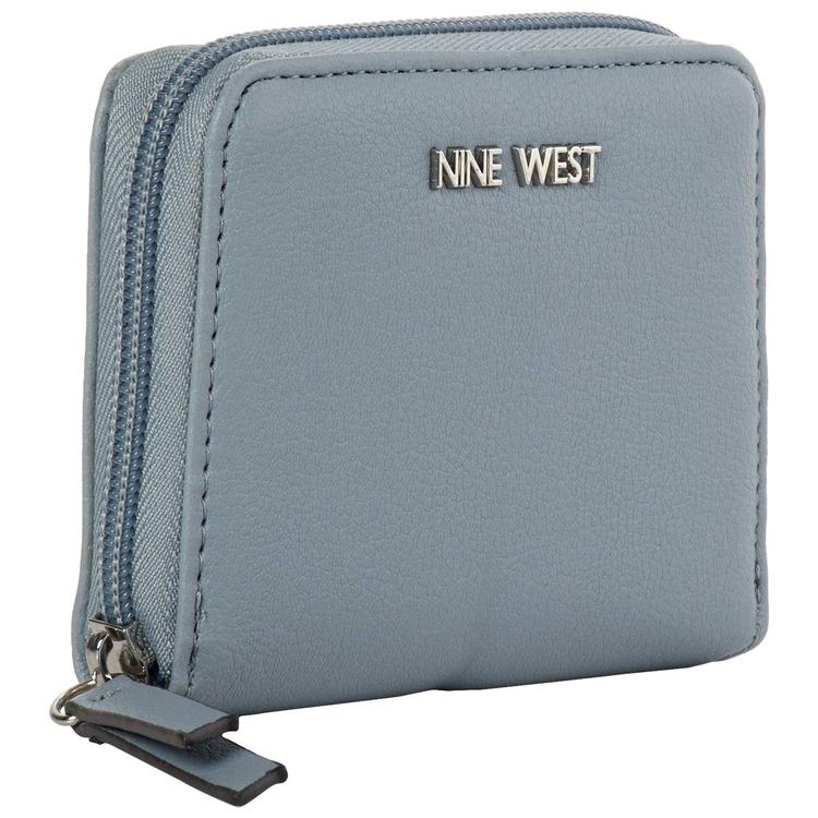 Womens Nine West Norah Zip Around Wallet